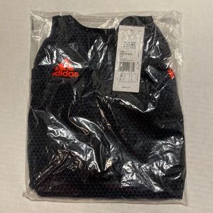 Adidas Techsuit, Size 22 (US), Black/orange